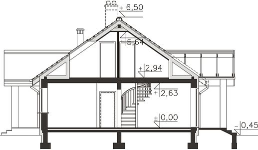 Фасад дома FAC-4352-35 Фасад дома FAC-4352-35