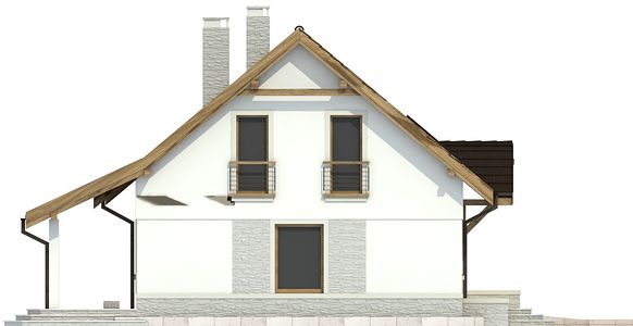 Фасад дома ADI-9845-88 Фасад дома ADI-9845-88