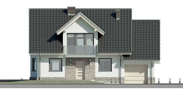 Фасад дома KAD-6713-93 Фасад дома KAD-6713-93