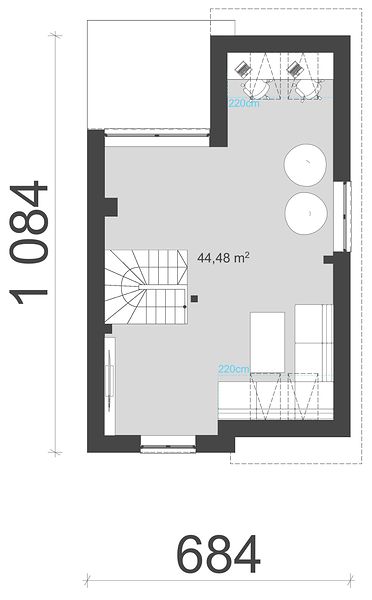 План 3 этажа дома HCA-2426-21 План 3 этажа дома HCA-2426-21