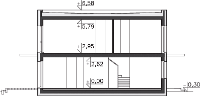 Фасад дома IKB-4161-98 Фасад дома IKB-4161-98