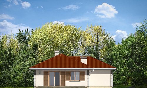 Фасад дома IDH-1751-73 Фасад дома IDH-1751-73