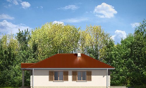 Фасад дома IDH-1751-73 Фасад дома IDH-1751-73