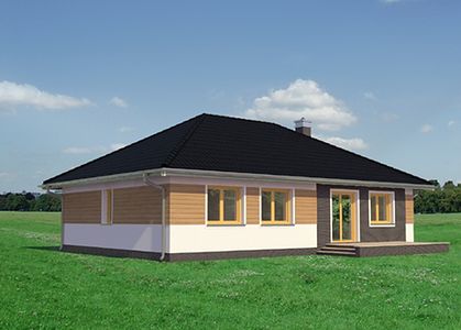 Фасад дома DFG-8467-47 Фасад дома DFG-8467-47
