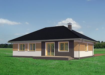Фасад дома DFG-8467-47 Фасад дома DFG-8467-47