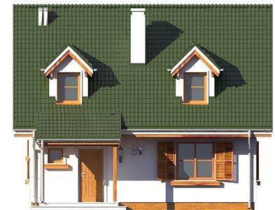 Фасад дома KIB-7663-87 Фасад дома KIB-7663-87