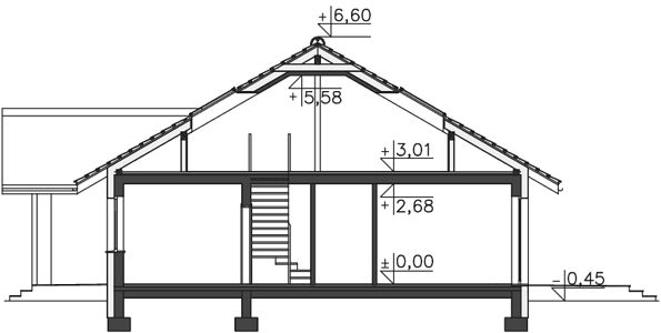 Фасад дома IDH-2798-22 Фасад дома IDH-2798-22