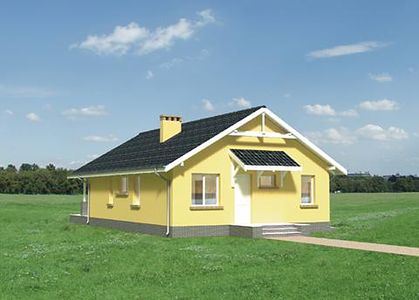 Фасад дома BAI-3733-58 Фасад дома BAI-3733-58