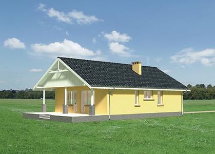 Фасад дома BAI-3733-58 Фасад дома BAI-3733-58