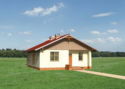 Фасад дома FBK-8822-57 Фасад дома FBK-8822-57