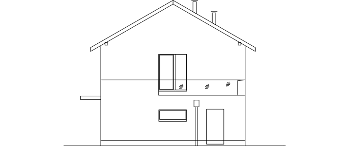 Фасад дома GGF-1669-59 Фасад дома GGF-1669-59