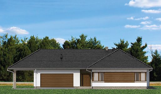 Фасад дома FCI-2928-92 Фасад дома FCI-2928-92