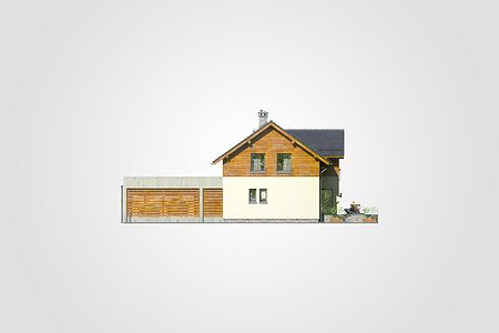 Фасад дома GCD-3597-49 Фасад дома GCD-3597-49